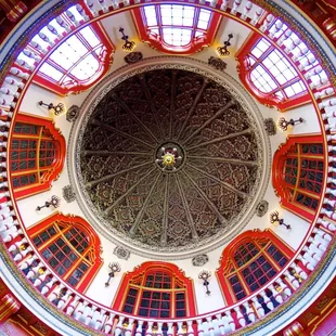 the dome of the auditorium
