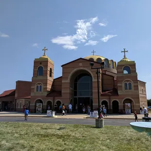 The church is lovely
