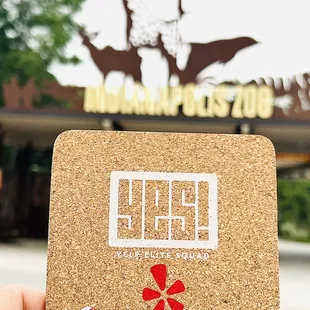 Yelping at the Indy zoo