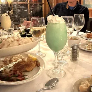 Can you say frozen grasshopper?