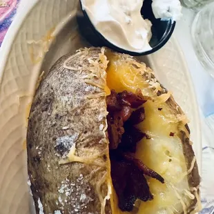 Loaded baked potato
