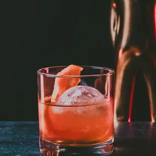 The Bombay old fashioned from our new drink menu.