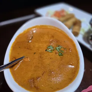 Tikka masala with chicken.  Very tasty!