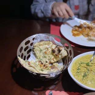 B2. Garlic Naan