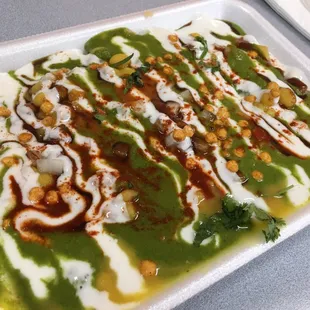 Delhi chaat
