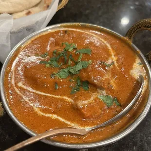 Butter chicken. Flavorful!!!