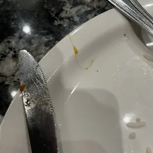 The hair. Ick. Could not eat after that.