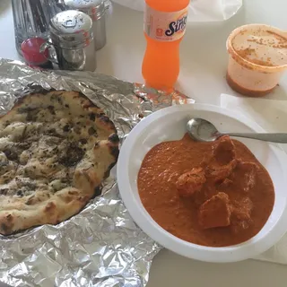 Mushroom Naan