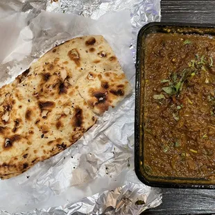 Baingan Bharta &amp; naan