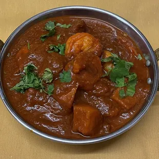 Shrimp Vindaloo