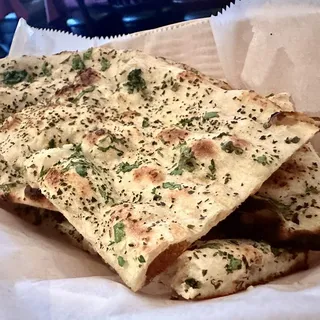 Garlic Basil Naan