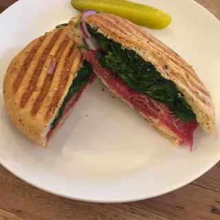 Salami Focaccia