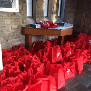 Yelp swag bags!