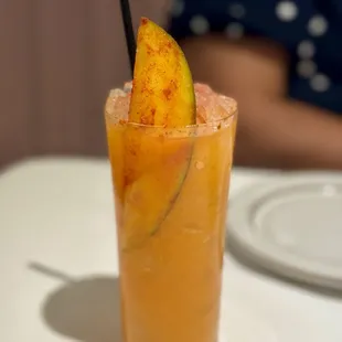 Kolkata cocktail drink (mango based)