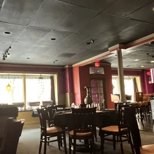 Inside of the restaurant