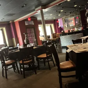 Inside of restaurant