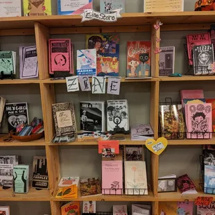 They have zines!!