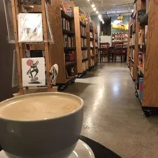 Large flat white