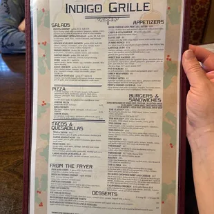 Food  menu