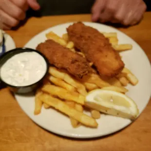 Hh fish chips 2pc, vs. 3 pc.