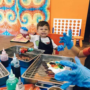 All ages welcome here at Indigo Tie Dye Co!