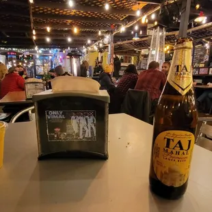 Mango Lassi &amp; Taj Mahal Lager Beer