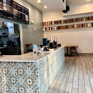 Inside - order at the counter