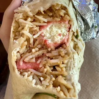 Coconut Korma Burrito