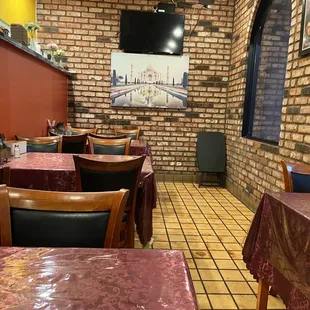 tables and chairs