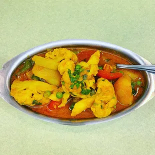 Aloo Gobi (vegan).