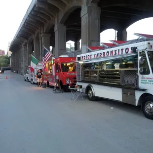 Hanging in front of edge of hell