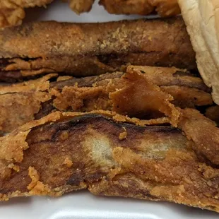 Dried up old potato wedges from Indi's Fast Foods drive-thru window. Pic taken 2 mins after receiving.