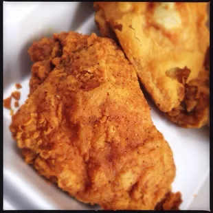 Go for the spicy chicken!