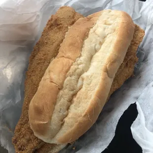 Jack salmon sandwich