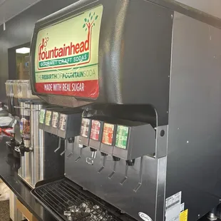 They have Fountainhead Sodas!