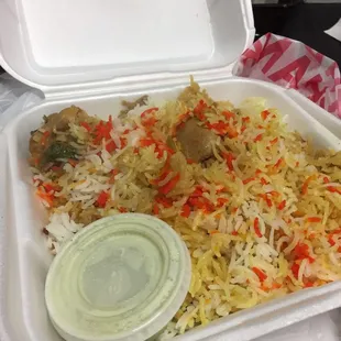 Yum!  Rather worn little place, but this is extremely tasty.  It hit the spot on a cold, rainy day.