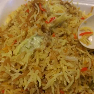 Chixken biriyani
