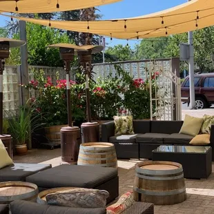 Happy Hour Area in the Patio