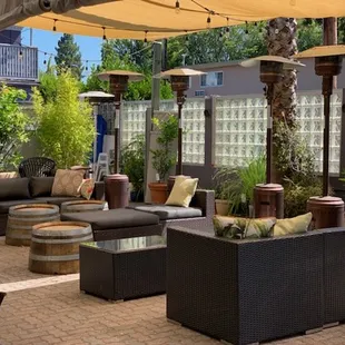 Happy Hour Area in the Patio