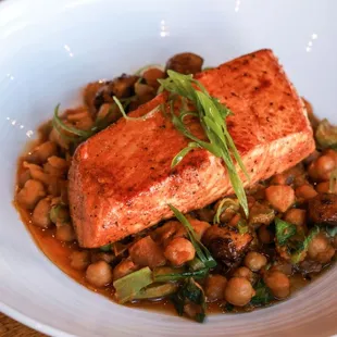 Tandoor spiced salmon