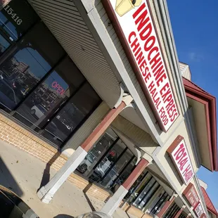 Outside