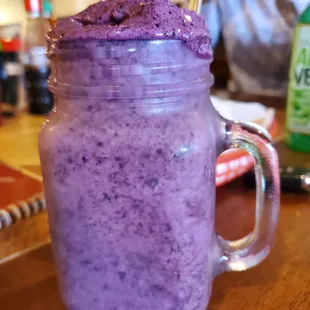 Blueberry smoothie