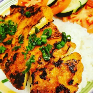 Grilled Lemongrass Chicken Breast