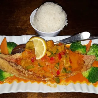 Sweet Curry Snapper Specialty