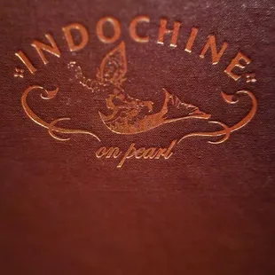 Menu Cover