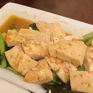 80. Chinese Broccoli with Tofu