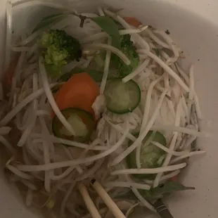 Veggie pho
