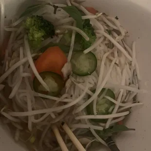 Veggie pho
