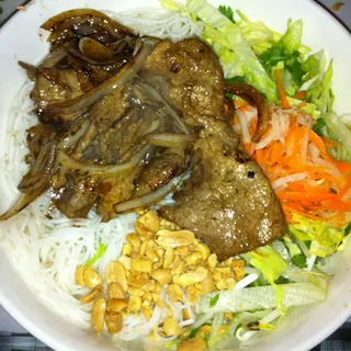 18. Bun Thit Bo Xao Cold Vermicelli