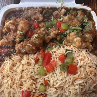 Manchurian chicken